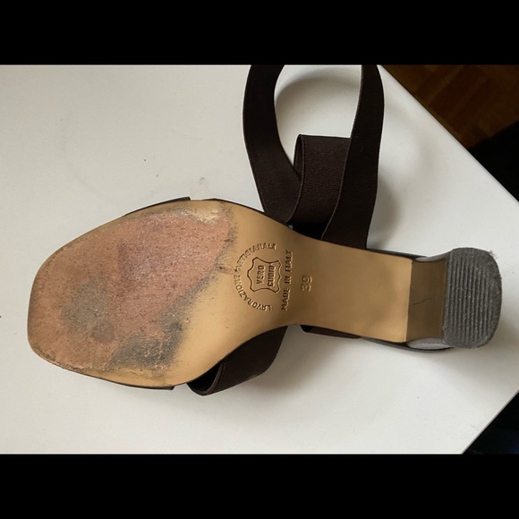 Sacco Strappy Heel Sandals. Made in Italy - Picture 4 of 11